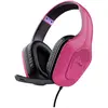 Image de Trust GXT415P CASQUE ZIROX - ROSE (Filaire), Casque gaming, Noir, Pink