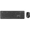 Image de Trust Ody Ii Wl Clavier Souris Blk D (DE, Sans fil), Clavier, Noir