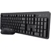 Image de Trust Ody Ii Wireless Keyboard Mouse Pack (FR, Sans fil), Clavier, Noir