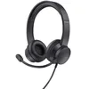 Image de Trust Ayda - Micro-casque - sur-oreille - filaire - jack 3,5mm - noir
