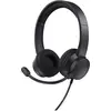 Image de Trust Rydo Enc Casque D'Ordinateur (Filaire, USB-A), Casque micro de bureau, Noir