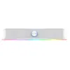 Image de Barre de son gaming stéréo avec éclairage RGB Trust Thorne GXT 619W Blanc