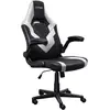 Image de Trust GXT 703W Riye Chaise de jeu Noir/Blanc, Chaise gaming, Noir, Blanc