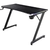 Image de Trust Gaming GXT 709 Luminus Bureau Gaming Blanc LED RGB 120 x 60, 10 Modes Couleur, Alim USB, Bureau Gamer avec Support de Casque