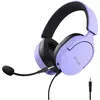Image de Trust Gxt489p Casque Fayzo Pourpre (Filaire), Casque gaming, Violet, Noir