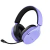 Image de Trust GXT 491P FAYZO - Micro-casque - canal 7.1 - circum-aural - fréquence/Bluetooth radio de 2,4 GHz - filaire, sans fil - jack 3,5mm, USB-A via adaptateur Bluetooth - violet