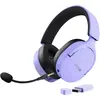 Image de Trust GXT 491P Fayzo (Filaire, Sans fil), Casque gaming, Noir, Multicolore, Violet