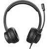 Image de Trust HS-150 CASQUE PC ANALOGIQUE (Filaire), Casque micro de bureau, Noir