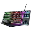Image de Trust GXT794 3-en-1 Bundle noir (DE, Filaire), Clavier, Noir