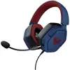 Image de Trust Gxt492sm Carus Headset Superman (Filaire), Casque gaming, Rouge, Bleu, Multicolore