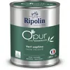 Image de Peinture O'Pur Murs, Boiseries & Radiateurs - Ripolin - 472187 - Vert Zapfino - Satin Veloute - 2 L