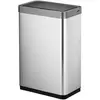 Image de EKO Mirage X Sensor 47 Liter Mat Roestvrijstaal, Poubelle, Argent