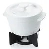 Image de Service à fondue camembert blanc Boska 340033
