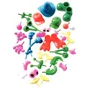 Image de Creall Havo03915 Assortiment d'accessoires pour pâtes à modeler - Personnages Havo amusants