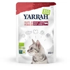 Image de 14x85g Yarrah Bio Filets en sauce boeuf - Pâtée pour chat