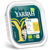 Image de 16x100g Yarrah BIO Pâté poulet, thym nourriture humide pour chat