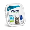 Image de 6x100g poisson, spiruline Bouchées en sauce Bio Yarrah - Nourriture pour Chat