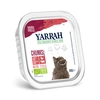 Image de 16x100g Yarrah Bio Chunks bio poulet, boeuf, persil, thym nourriture humide pour chat