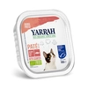 Image de 16x100g Yarrah BIO Pâté poulet, saumon avec algues marines nourriture humide pour chat