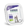 Image de 16x100g Yarrah BIO Pâté poulet, dinde avec aloe vera nourriture humide pour chat