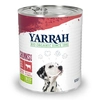 Image de 6x820g Chunks poulet boeuf orties tomates Yarrah Bio - Aliment pour Chien