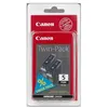 Image de Canon PGI-5 Black Twin Pack - Pack de 2 - noir - original - réservoir d'encre - pour PIXMA iP3500, iP4500, iP5300, MP510, MP520, MP610, MP810, MP960, MP970, MX700, MX850