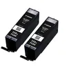 Image de Canon PGI-550PGBK XL Twin pack - Pack de 2 - 15 ml - à rendement élevé - noir - original - coque avec sécurité - réservoir d'encre - pour PIXMA iP7250, iP8750, iX6850, MG5550, MG5650, MG6450, MG6650, MG7150, MG7550, MX725, MX925