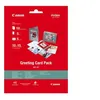 Image de Canon Greeting Card Pack GCP-101 - 100 x 150 mm - 170 g/m² - 10 feuille(s) kit papier photo
