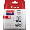 Image de pack de cartouches canon pg-545 noir xl et cl-546 couleurs