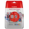 Image de Canon CLI-571 C/M/Y/BK Photo Value Pack - Pack de 4 - 7 ml - noir, jaune, cyan, magenta - original - coque avec sécurité - réservoir d'encre/kit papiers - pour PIXMA TS5051, TS5053, TS5055, TS6050, TS6051, TS6052, TS8051, TS8052, TS9050, TS9055