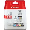 Image de pack de cartouches d'encre canon 581 noir et couleurs xxl