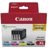 Image de Multipack cartouches d'encre - CANON - PGI-2500XL Noir/Cyan/Magenta/Jaune - Haut rendement