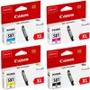 Image de Canon, Cartouche d'impression, Cli-581xl (C, CF, M, Y)