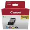 Image de Canon CLI-571 C/M/Y/BK Multipack - Pack de 4 - 7 ml - noir, jaune, cyan, magenta - original - réservoir d'encre - pour PIXMA TS5051, TS5053, TS5055, TS6050, TS6051, TS6052, TS8051, TS8052, TS9050, TS9055