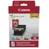 Image de Multipack cartouches d'encre + pack papiers photo - CANON - CLI-551XL Noir/Cyan/Magenta/Jaune - Haut rendement