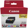 Image de Canon, Cartouche d'impression, PGI-550XL/CLI-551 Multipack (C, CF, M, PGBK, Y)