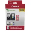 Image de Pack de 2 cartouches d'encre + pack papiers photo - CANON - PG-560 Noir + CL-561 Couleur