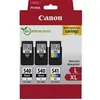 Image de Pack de 3 cartouches d'encre Canon PG-560XL noir x2 et CL-561XL couleurs