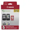 Image de Pack de 2 Cartouches d'encre Canon PG-510 et CL-511 + Papier Photo