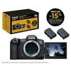 Image de Pack Fnac Edition 70 ans Appareil photo hybride Canon EOS R5 Boîtier Nu Noir + 2 batteries + Coupon -15% sur une optiques RF Canon