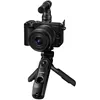 Image de Appareil photo hybride Canon EOS R50 V Noir + Optique RF-S 14-30mm pour Système EOS R + Poignée-Trépied HG-100TBR + Microphone DM-E100 + Carte SD 128 Go