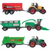 Image de Toi-Toys Tracteur métallique avec remorque