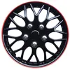 Image de AutoStyle enjoliveurs Missouri 14 pouces ABS noir / rouge lot de 4