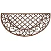 Image de Paillasson tapis fonte demi-lune - 67 x 34 cm