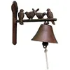 Image de Cloche de jardin en fonte 4 oiseaux
