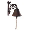 Image de Cloche de jardin fleurs en fonte