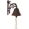 Image de Cloche de porte décorative en fonte