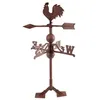 Image de Girouette coq en fonte brun - Esschert Design