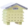 Image de Best For Birds - Refuge à abeilles en bois et zinc