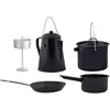Image de Esschert Design, Plat à barbecue, Set de cuisine Outdoor, 4 pièces